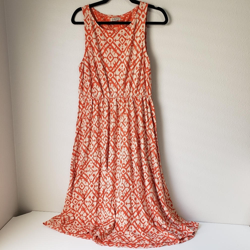 Lucky Brand Jersey knit sleeveless midi dress
